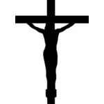 Hristos pe cruce vector imagine