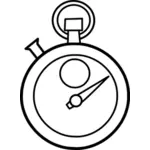 Chronometr linie vektorové kreslení