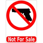 Zbraně nejsou na prodej