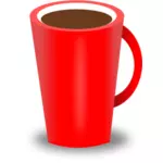 Illustration vectorielle de tasse à café