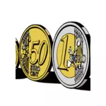 Иллюстрация монеты евро