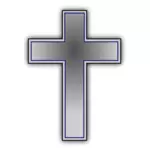 Крест символом векторная графика