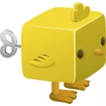Желтый цыпленок игрушка