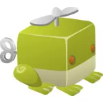 Зеленая лягушка игрушка