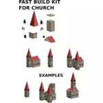 Teile der Kirche
