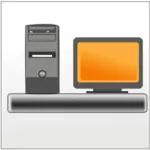 Netalloy desktop Vektor-Bild