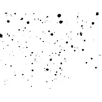 Špína bubliny na Film vektorové ilustrace