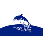 Delfín azul