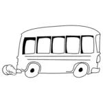 Buss vektorgrafik