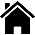 Haus oder Heim Vektor icon