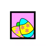 Velikonoční vejce vektorový obrázek