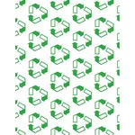 Powtórny wzór symbolu recyklingu