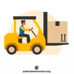 Electric forklift