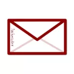 Imagem de envelope vermelho