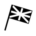 Silhueta de bandeira UK