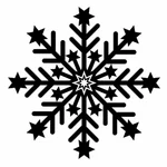 Schneeflocken-Symbol