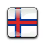 Pulau Faroe bendera tombol