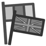 Mini bayraklar simgesi