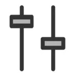 Symbole d’image clipart de l’icône du mélangeur