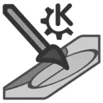 ClipArt-ikonen För Pensel