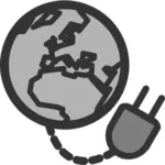 Ikon för World Internet-anslutning