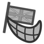 Seni klip ikon bendera Inggris