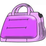 ピンクのハンドバッグ