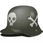 Německá armáda helmu vektorový obrázek