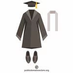 Sada oblečení pro absolventy
