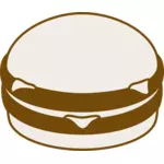 Гамбургер векторная графика