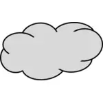 灰色の雲画像