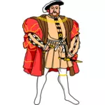 राजा हेनरी कार्टून छवि
