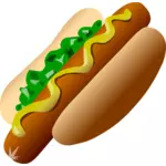Hot-Dog grafika wektorowa