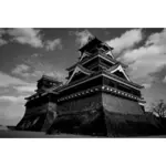 Wysoka Japońska świątynia