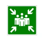 Evacuatie-pictogram