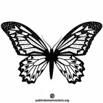 Butterfly insekt silhuett