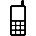 Telefon mobil vector icon