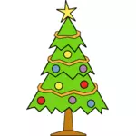 Noel ağacı sanat grafik