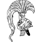 Helm Romawi vektor gambar