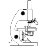 Vektori ClipArt-kuva yksinkertaisesta mikroskoopista