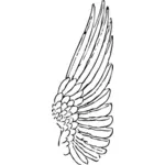 Profil ilustracja skrzydła wróżki