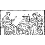 Ilustração vetorial Romano