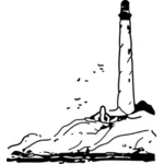 Gambar vektor Lighthouse