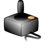 וקטור אוסף של ג'ויסטיק משחק מחשב עם כבל