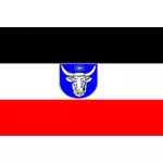 ClipArt vettoriali di bandiera dell'Africa tedesca del sud-ovest