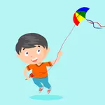Spille kite animasjon