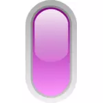 Вертикально таблетки образный розовую кнопку векторной графики