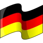 Flagga Tyskland vektorbild