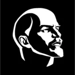 ClipArt vettoriali contorno di Vladimir Ilyich Lenin