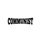 Communist silhouette